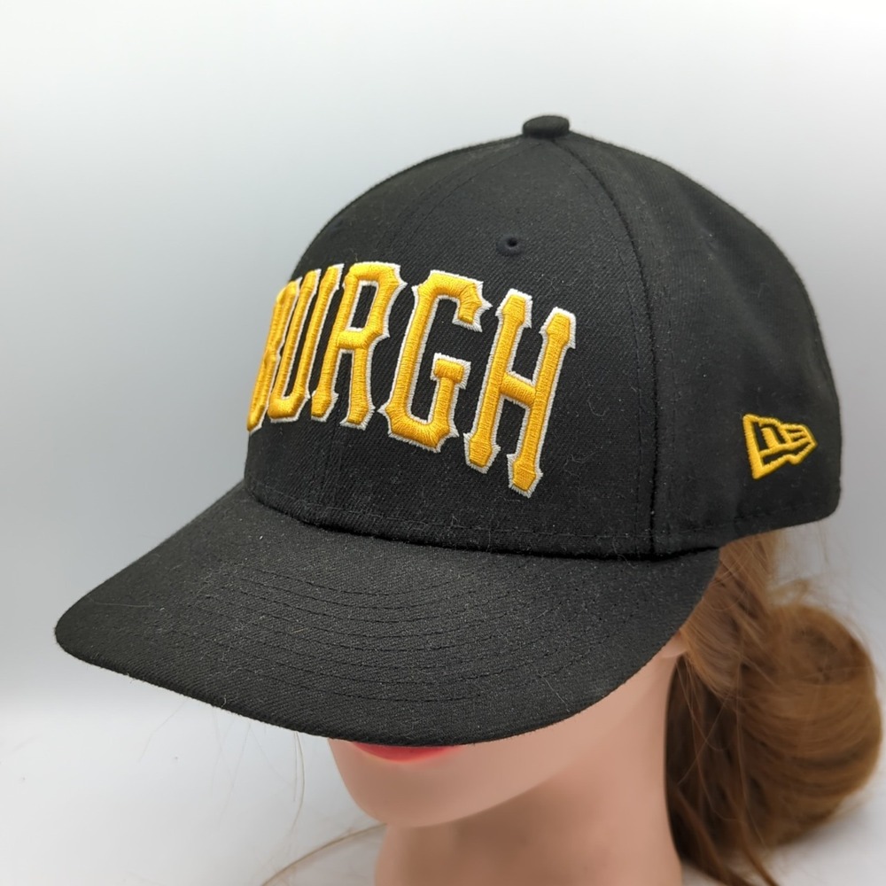 Pittsburgh Pirates MLB New Era Ligature 59FIFTY Fitted Hat Cap Size 7 1/2